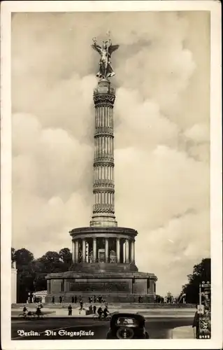 Ak Berlin Tiergarten, Siegessäule