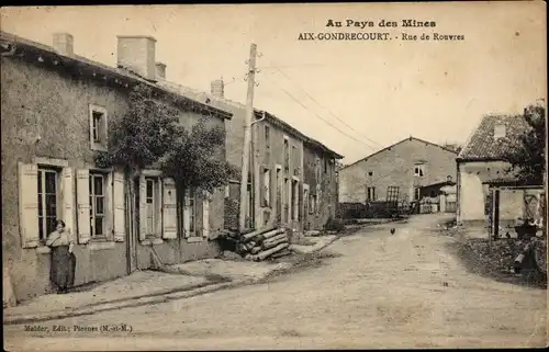 Ak Gondrecourt Aix Meurthe et Moselle, Rue de Rouvres