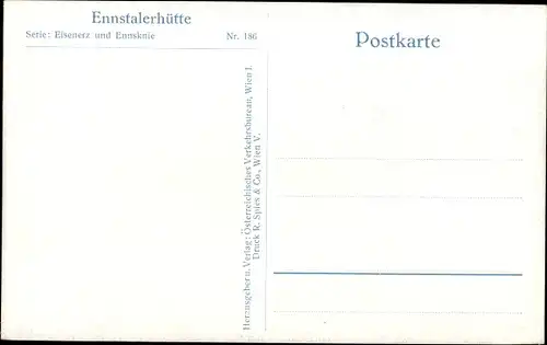 Ak Admont Steiermark, Ennstaler Hütte