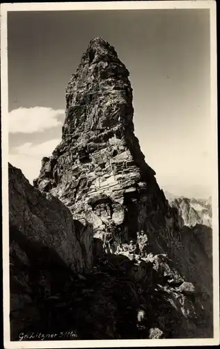 Ak Bielerhöhe Vorarlberg, Silvretta, Gross Litzner