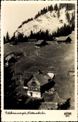 Ak Bad Goisern am Hallstättersee Oberösterreich, Salzkammergut, Hütteneckalm