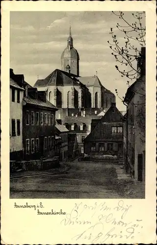 Ak Annaberg Buchholz im Erzgebirge, Annenkirche