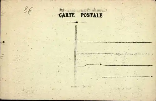 Ak Ambly Meuse, Ort zu Kriegszeiten, 1914-1918
