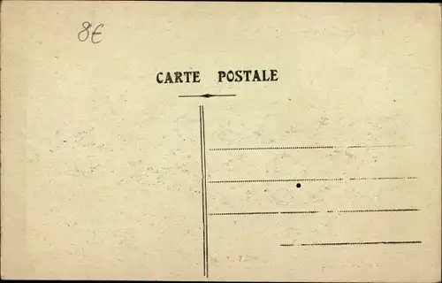 Ak Ambly Meuse, Straßenpartie zu Kriegszeiten, 1914-1918