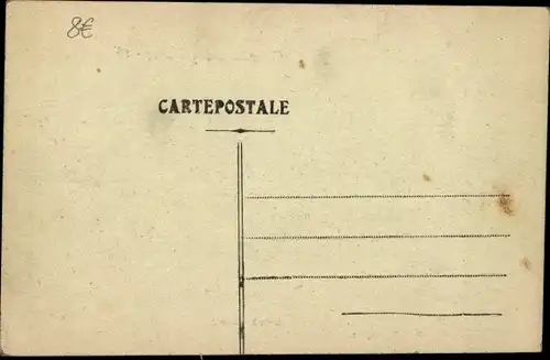 Ak Ambly Meuse, Straßenpartie zu Kriegszeiten, 1914-1918