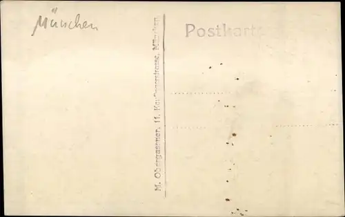 Foto Ak München, Fronleichman Prozession 1916