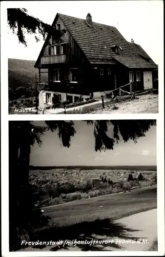 Foto Ak Freudenstadt im Nordschwarzwald, Haus Maier, Alfredstraße 141