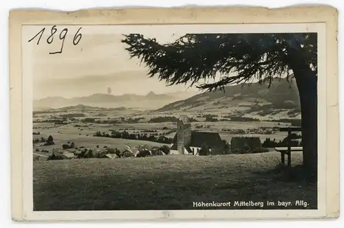 5 Glas Negative Mittelberg im Kleinwalsertal Vorarlberg, Weide, Schneelandschaft, Totalansicht