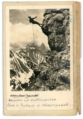 9 Glas Negative Bergsteigen und Klettern, Totenkirchl, Mädelegabel, Dreitorspitze