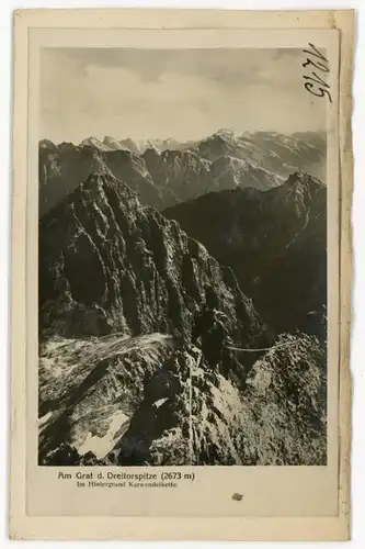 9 Glas Negative Bergsteigen und Klettern, Totenkirchl, Mädelegabel, Dreitorspitze