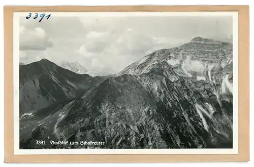 8 Glas Negative Berge Tirol und Bayern, Höllentorkopf, Herzogstand, Brünnsteinhaus