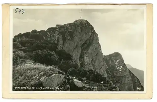 8 Glas Negative Berge in Bayern, Zugspitze, Kampenwand, Gipfel