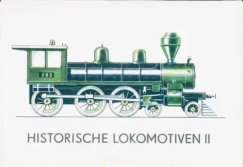 12 alte Ak Serie historische Lokomotiven, Folge 2, diverse Ansichten
