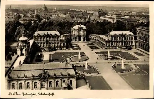 9 alte Ak Dresden, diverse Ansichten