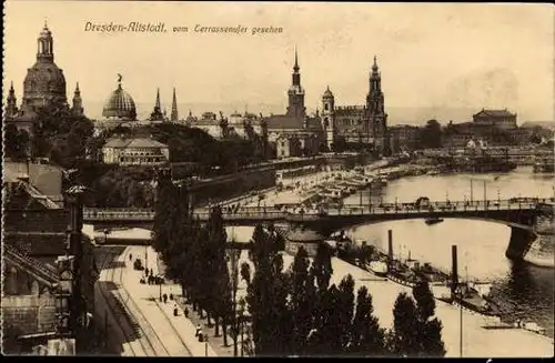 9 alte Ak Dresden, diverse Ansichten