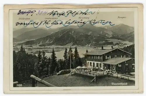 6 Glas Negative Tirol und Bayern, Schneefernerhaus, Bad Königsgrub, Hütte