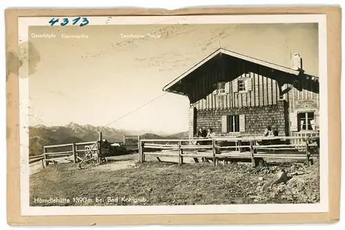 6 Glas Negative Tirol und Bayern, Schneefernerhaus, Bad Königsgrub, Hütte