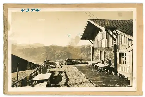 6 Glas Negative Tirol und Bayern, Tegelberghaus, Meilerhütte, Bergasthaus