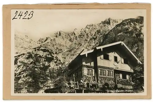 6 Glas Negative Tirol und Bayern, Tegelberghaus, Meilerhütte, Bergasthaus