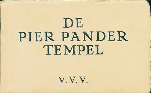 8 alte Ak Der Pier Pander Tempel, Leeuwarden, Niederlande