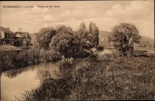 Ak Rombas Rombach Lothringen Moselle, Ornepartie