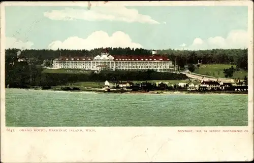 Ak Michigan USA, Mackinac Island, Grand Hotel