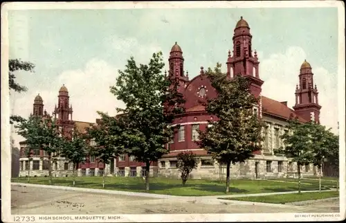 Ak Marquette Michigan USA, High School