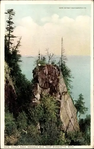 Ak Marquette Michigan USA, Pulpit Rock