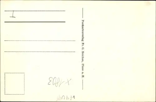 Ak Plaue Brandenburg an der Havel, Genthiner Straße, Kirchstraße, Kirche