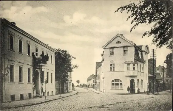 Ak Nauen im Havelland, Schützenstraße