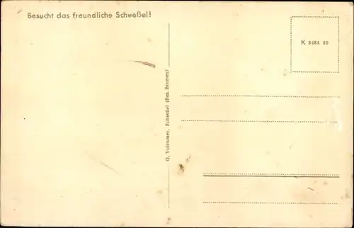 Ak Scheeßel in Niedersachsen, Ehrenmal