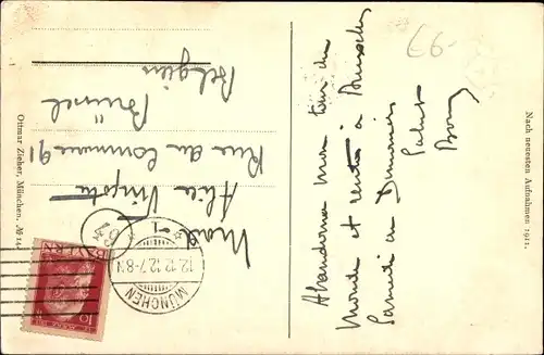 Ak Prinzregent Luitpold von Bayern, Portrait, in Uniform, Orden, Wappen