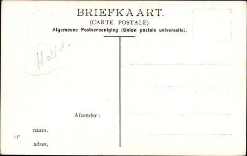 Ak Nordbrabant, Frauen in Tracht mit Körben auf dem Gehweg