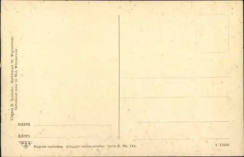 Ak Wormer Nordholland, Ölmühle De Veerschuit