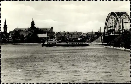 Ak Ráckeve Ráczkeve Ungarn, Donauufer