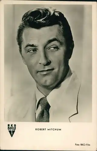 Ak Schauspieler Robert Mitchum, Portrait