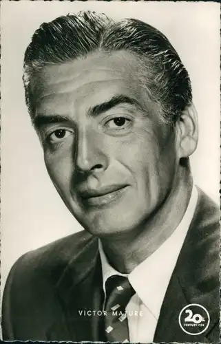 Ak Schauspieler Victor Mature, Portrait