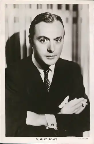 Ak Schauspieler Charles Boyer, Portrait
