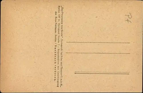 Ak Schauspielerin Zarah Leander, Portrait