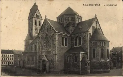 Ak Gelsenkirchen im Ruhrgebiet, Georgskirche