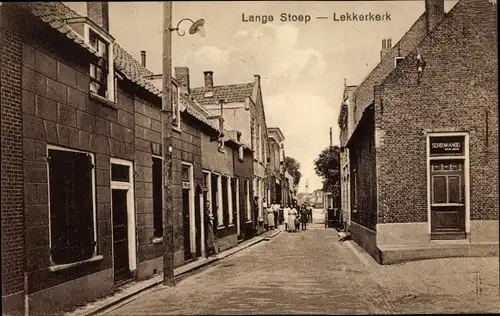 Ak Lekkerkerk Südholland, Lange Stoep