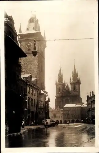 Foto Ak Praha Prag Tschechien, Teynkirche