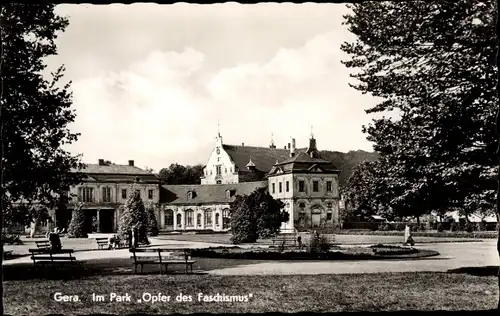 Ak Gera in Thüringen, Park Opfer des Faschismus