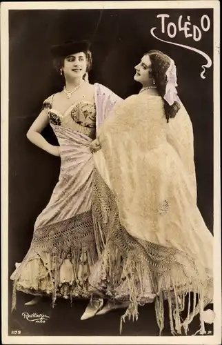Ak Schauspielerinnen Tolédo, Portrait, Reutlinger
