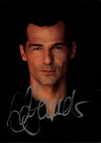Ak Schauspieler Erol Sander, Portrait, Autogramm