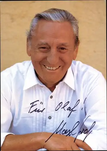 Ak Schauspieler Maxl Graf, Portrait, Autogramm