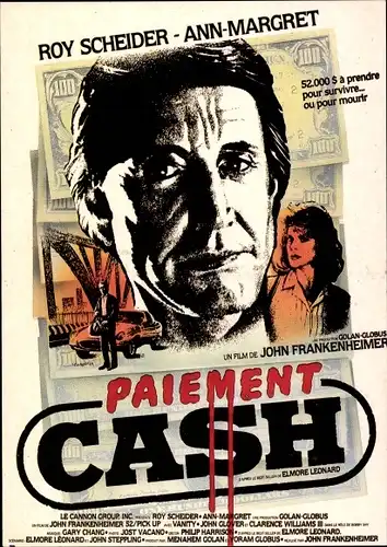 Ak Schauspieler Roy Scheider, Portrait, Film Paiement Cash