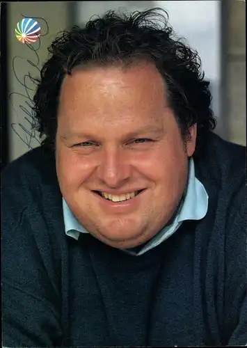 Ak Schauspieler und Kabarettist Ottfried Fischer, Autogramm