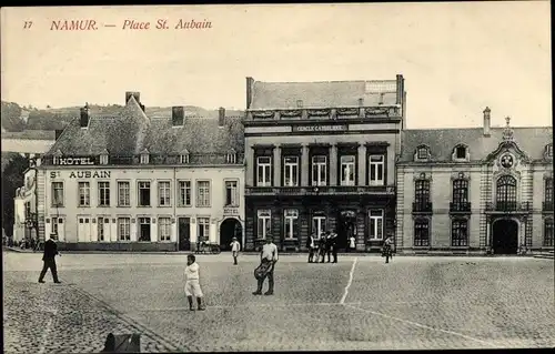 Ak Namur Wallonien, Place Saint-Aubain