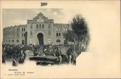 Ak Madrid Spanien, Plaza de Toros